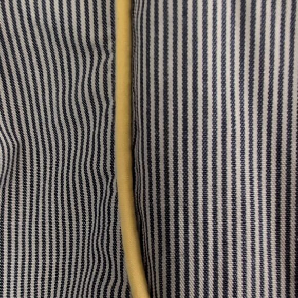 NWT Anthropologie Sidra Black & White Pinstripe Short Jacket 3/4 Length Sleeve - Picture 10 of 11